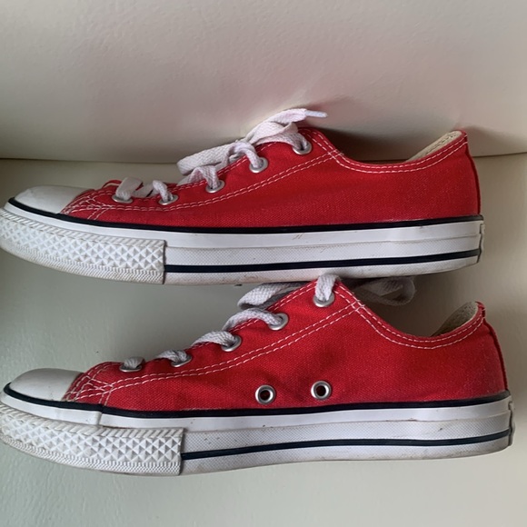 Converse All Star Red Low Top - Picture 4 of 7